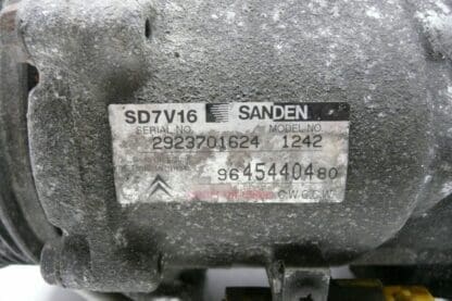 Sanden SD7V16 1242 9645440480 klímakompresszor