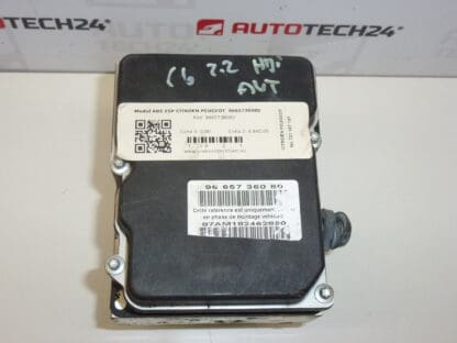 ABS modul ESP Citroën C6 2.2 HDI 9665736080 0265950659 0265235273 9662005180