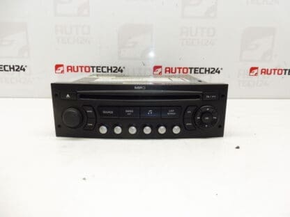 Autórádió CD-vel Blaupunkt RD4 N2 MP3 Citroën Peugeot 9664770277 6574Y7