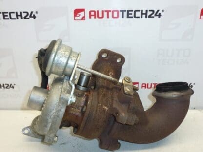 Turbo KK 5435 1014861 Citroën Peugeot 1.4 HDI 0375G9 Legfeljebb 42 ezer km-rel - Image 2