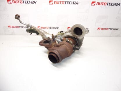 Turbó Citroën Peugeot 1.6 HDI 68KW 88 ezer km 9673283680 TD02H2-07TVT-21