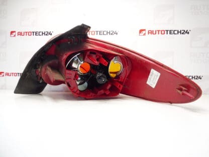 Eredeti bal hátsó lámpa Peugeot 206 3/5 ajtós 2003/7-től 6350S0