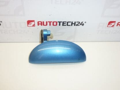 Jobb első ajtó kilincs Citroën C1 Peugeot 107 kék metál 9101AH